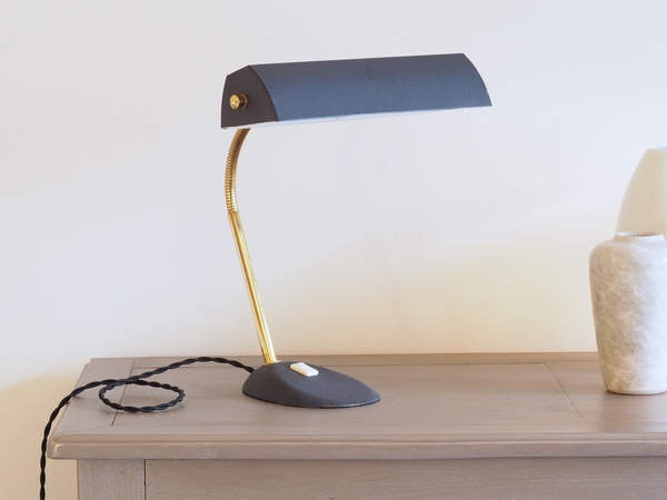Lampe de bureau ALUMINOR laiton