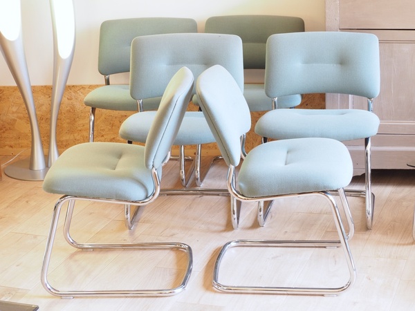6 chaises STEELCASE STRAFOR
