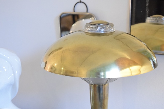 Lampe champignon Art Deco