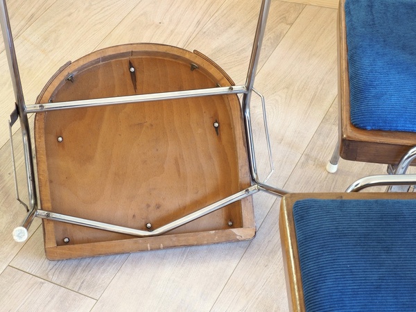 4 chaises BAUMANN modèle MANHATTAN