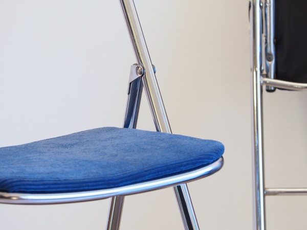 Paire de chaises pliantes SOUVIGNET