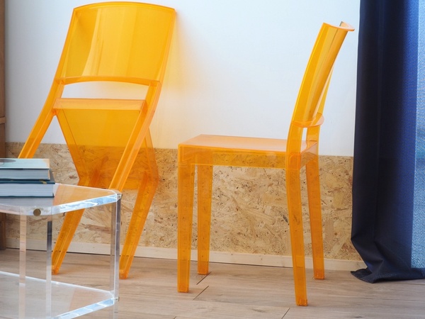 2 chaises La Marie par STARCK pour KARTELL