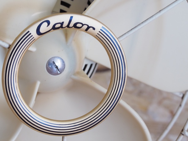 Ventilateur ivoire CALOR vintage