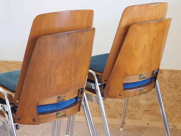 4 chaises BAUMANN modèle MANHATTAN